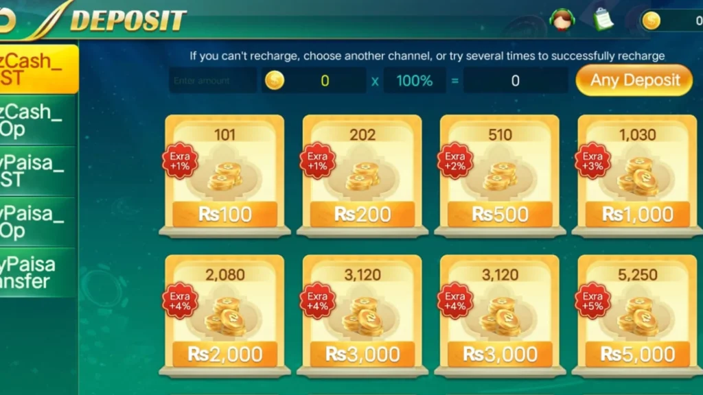 BET735 game interface showing slots and card games.
