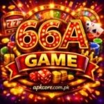 666A game is a psychological horror game dark corridor with red lighting and mysterious door number 666A