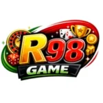 R98 Game logo for Android gaming app with casino-style design and colorful gaming elements
